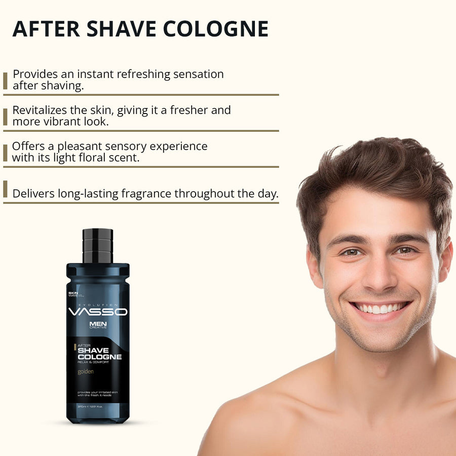 Golden After Shave Cologne — سبلاش كولونيا منعش للبشرة بعد الحلاقة