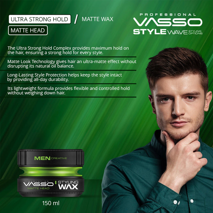 Matte Head Styling Wax