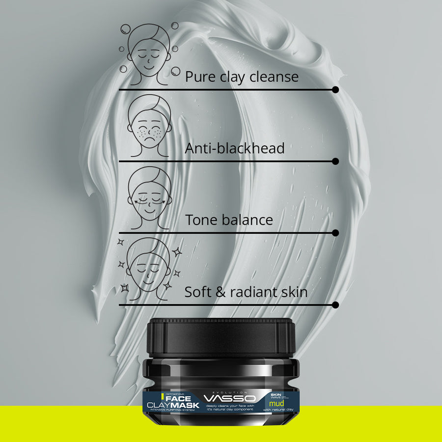 Mud Face Clay Mask — قناع طين للوجه