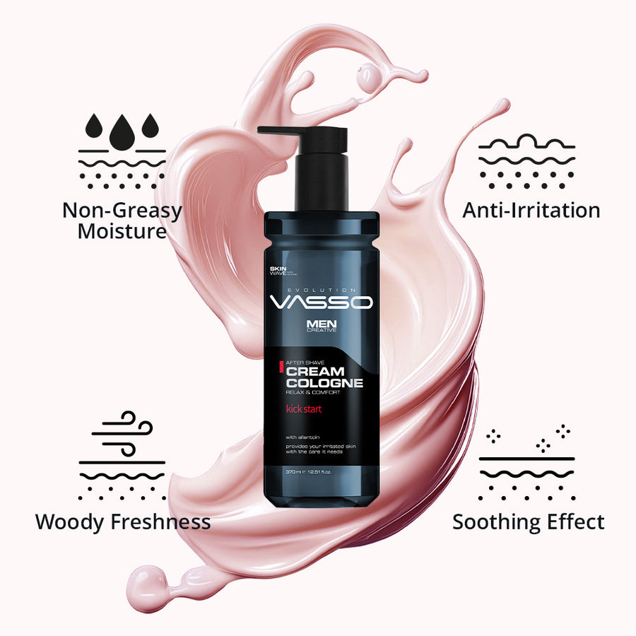 Kick Start Cream Cologne — كريم كولونيا للعناية بالبشرة بعد الحلاقة