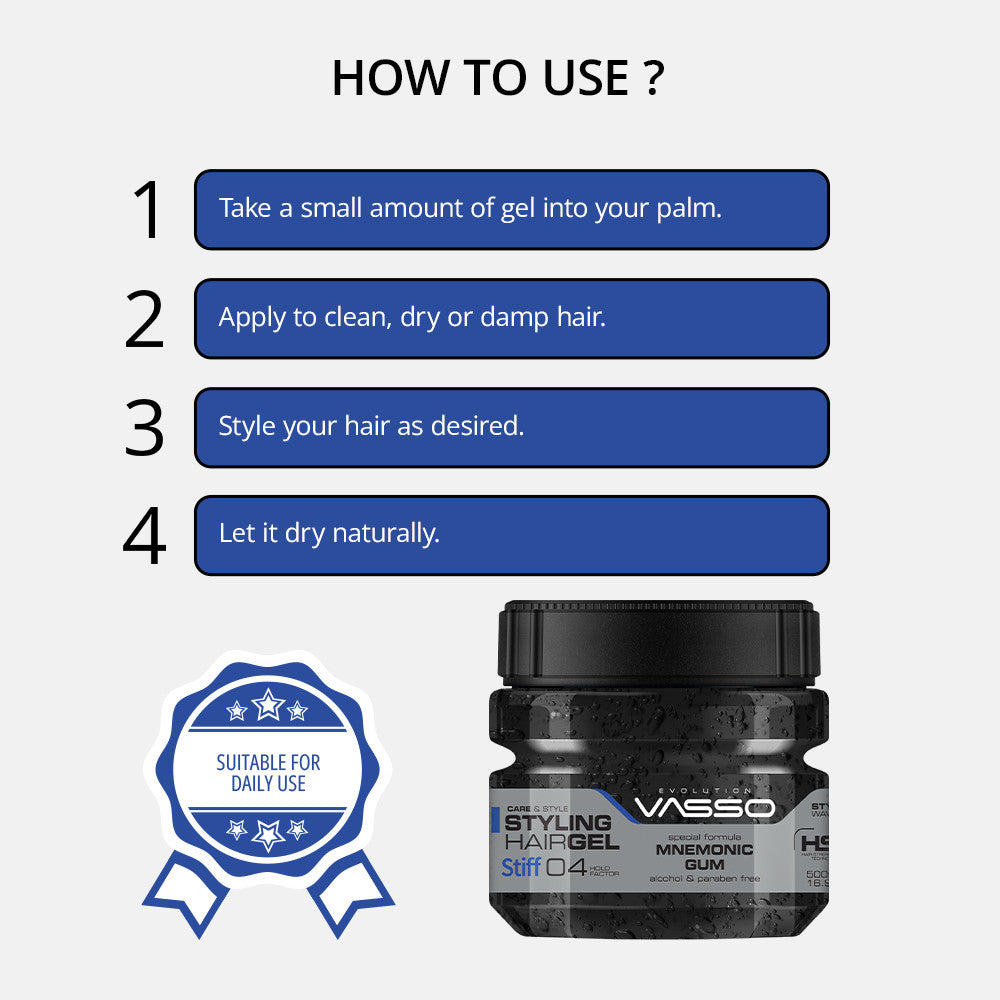Stiff Hair Gel