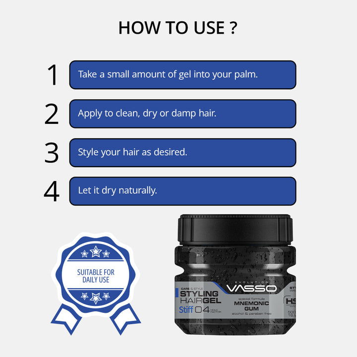 Stiff Hair Gel