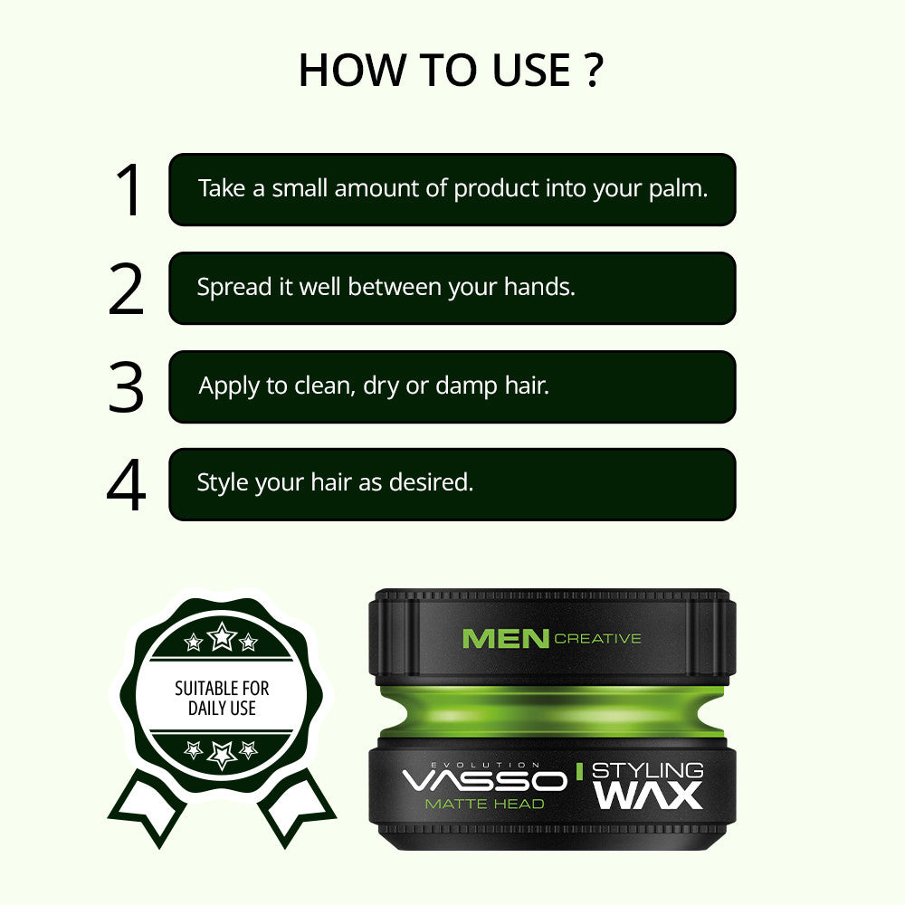 Matte Head Styling Wax