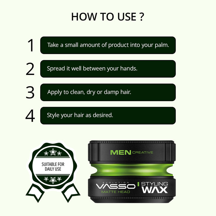 Matte Head Styling Wax