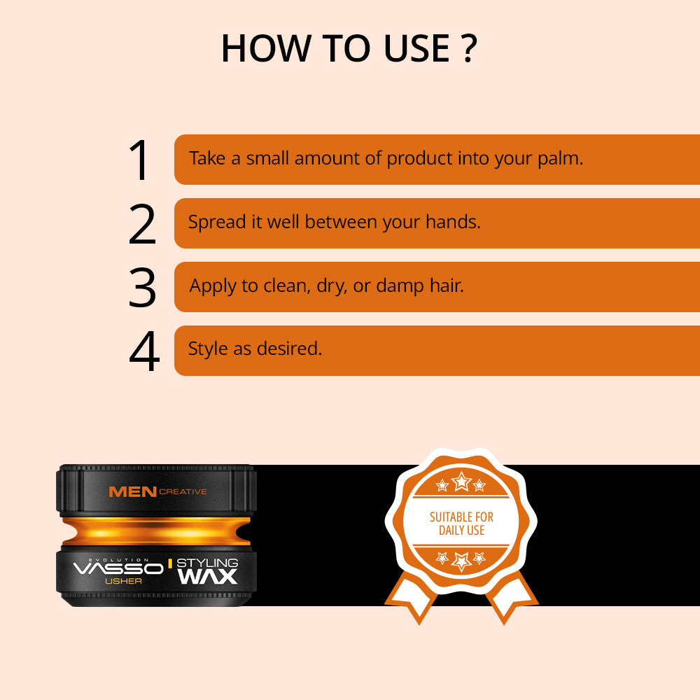 Usher Styling Wax