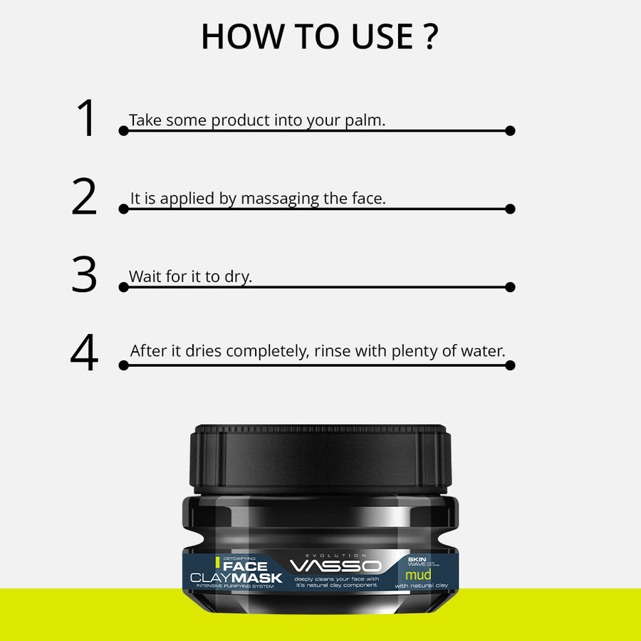 Mud Face Clay Mask — قناع طين للوجه