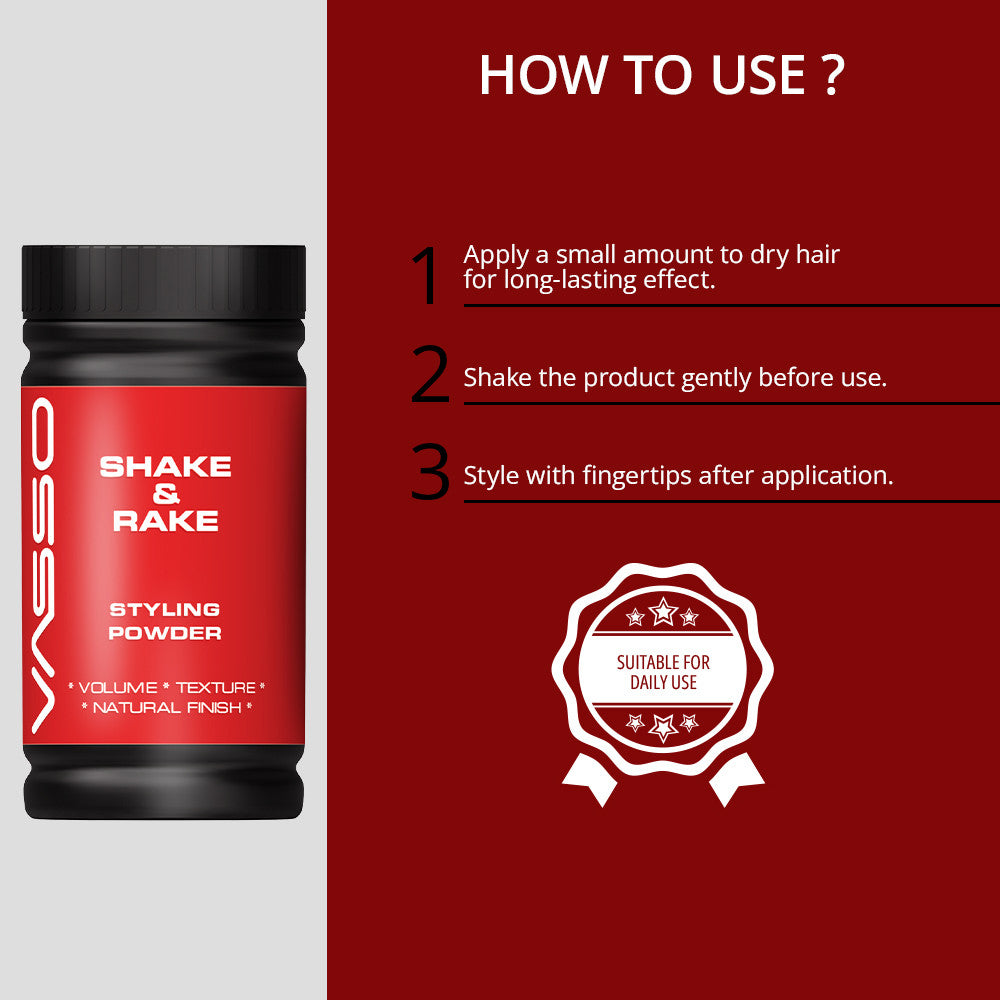 Shake & Rake Styling Powder — بودرة تصفيف